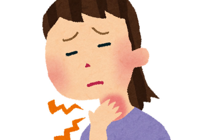 扁桃炎などの耳鼻咽喉系の疾患にかかりやすい